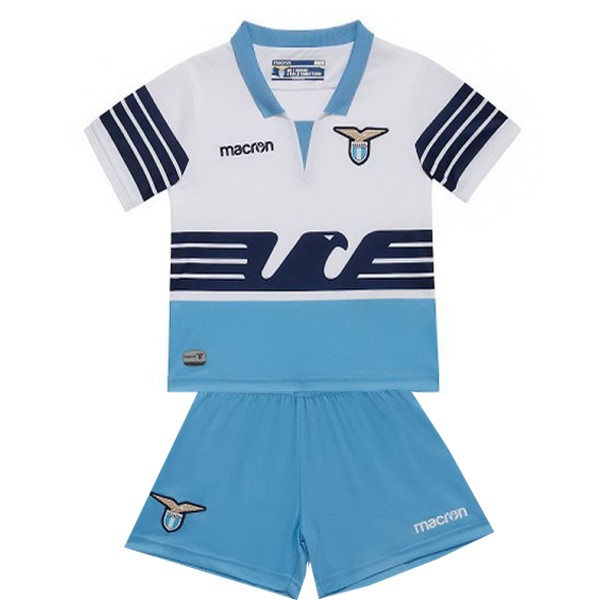 Camiseta Lazio Primera equipo Niños 2018-19 Azul Blanco